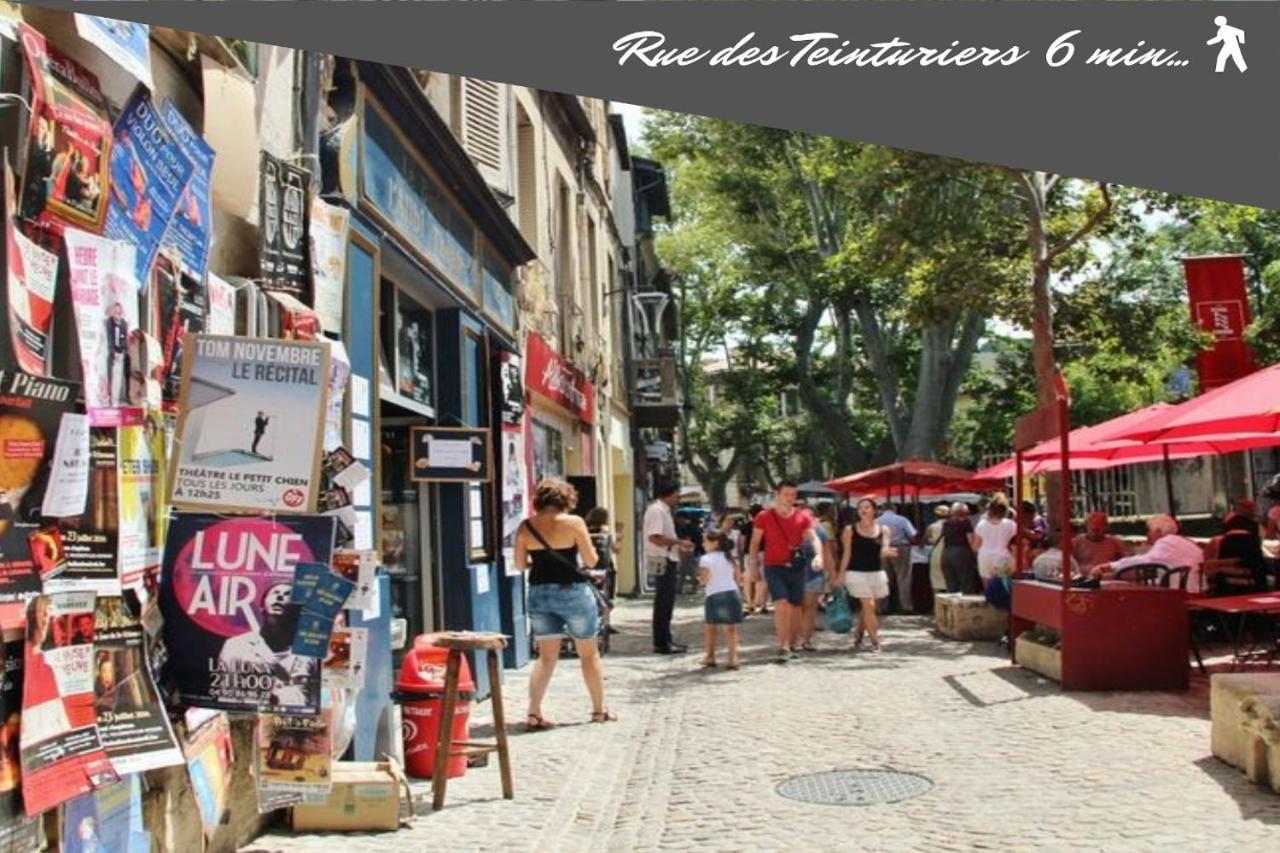 Le Chapeau Rouge Au Coeur Du Centre Historique Avignon Exteriér fotografie